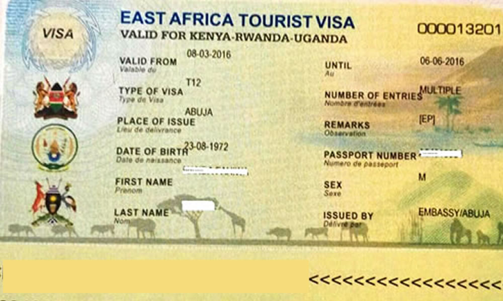 East Africa Tourist Visa